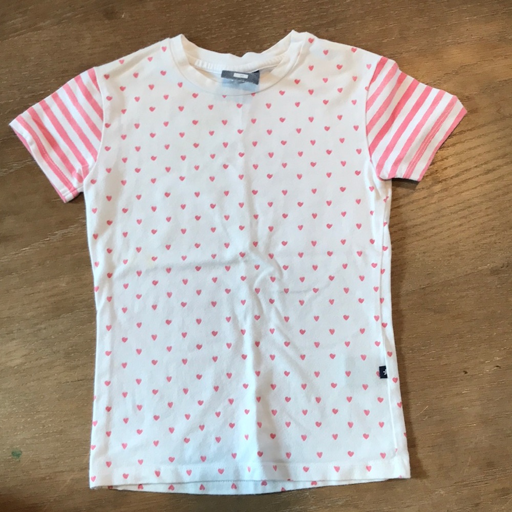 Toobydoo toddler heart t shirt